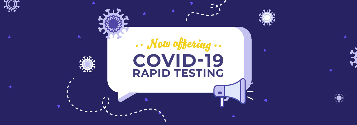 NiteOwl Pediatrics COVID Rapid Testing Home Banner