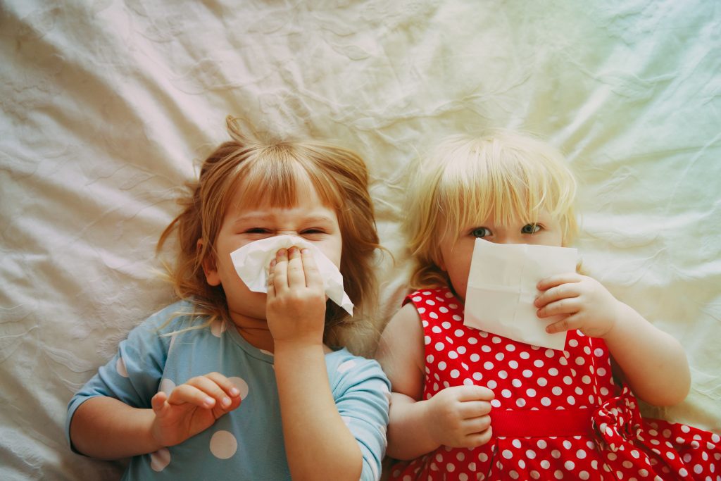 Help your kids deal with Chattanooga fall allergies and ragweed pollen.