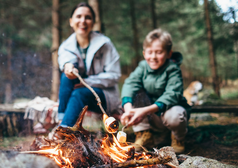 There are tons of fun things to do with your kids while social distancing, like try having a fun, backyard campfire!